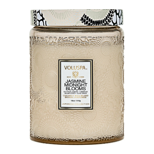 Picture of Jasmine Midnight Blooms Large Jar