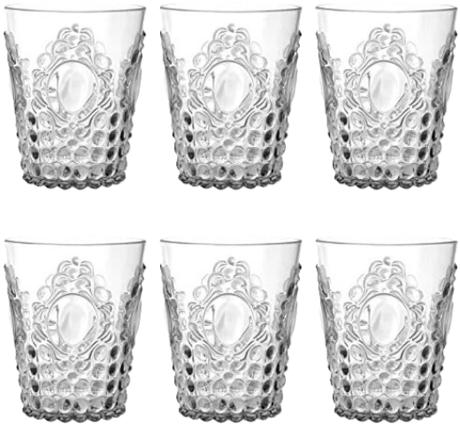 Picture of Baroque & Rock Water Glass - set of 6