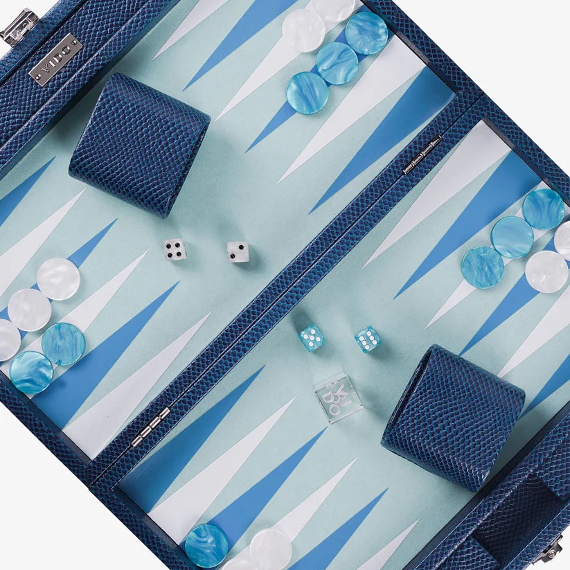 Picture of Sapphire Snake Backgammon