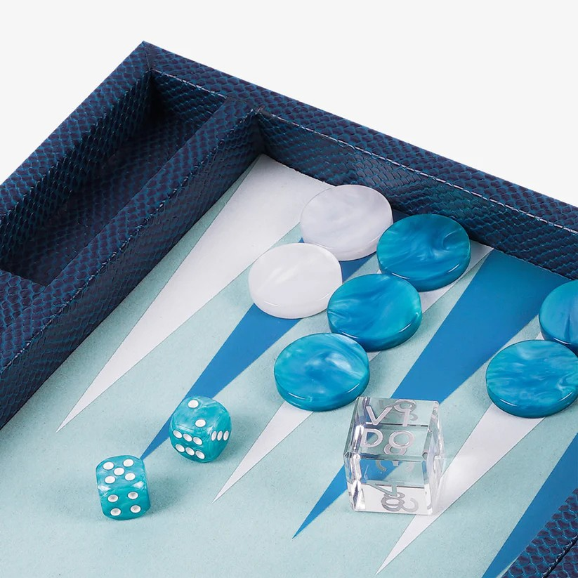 Picture of Sapphire Snake Backgammon