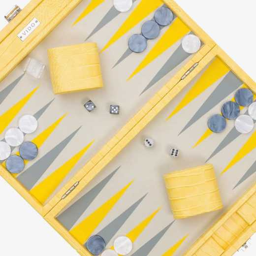 Picture of Lemon Alligator Backgammon