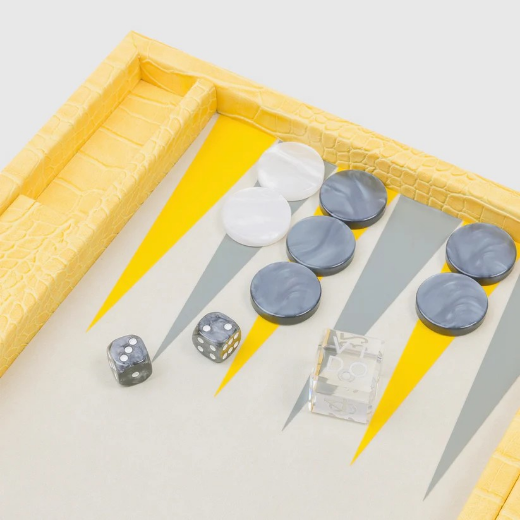 Picture of Lemon Alligator Backgammon