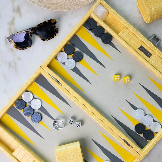 Picture of Lemon Alligator Backgammon