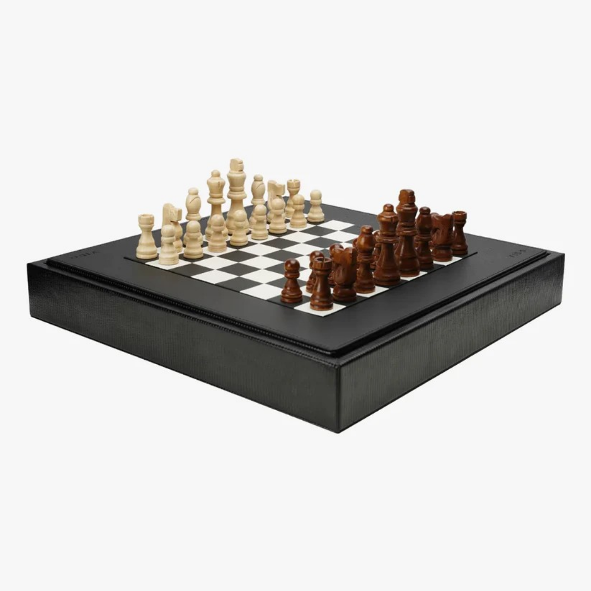 Picture of Jet Black Lizard Chess Set