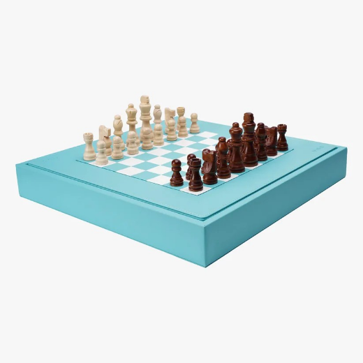 Picture of Turquoise Chess Set