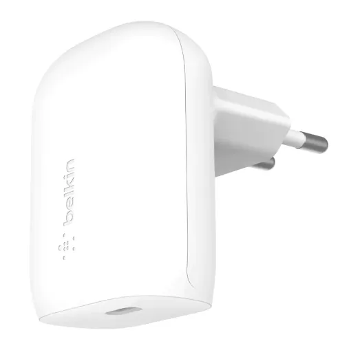 Picture of Belkin/WCA005vfWH PD 30W PPS USB-C WALL CHARGER  WHT