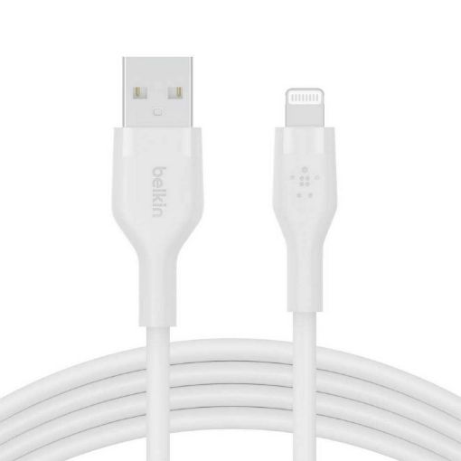 Picture of Belkin CAB001bt1MWH BOOST CHARGE™ USB-A to USB-C Cable, 1M, White