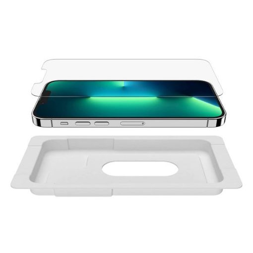 Picture of Belkin OVA069zz-SCREENFORCE™ TemperedGlass Antimicrobial-iPhone 13 /13Pro