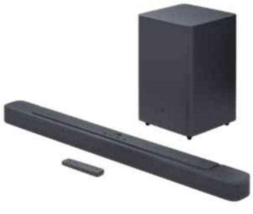 Picture of JBL 2.1 DEEP BASS CHANNEL SOUNDBAR WIRELESS SPEAKER MARK 2  BAR21DBMK2				