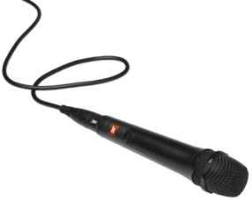 Picture of SING ALONG ANY WHERE ANYTIME WITH JBL PARTYBOX AND THE PBM100 DYNAMIC VOCAL MIC.