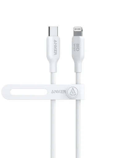 Picture of A80B2H21 Anker 542 USB-C to Lightning Cable (Bio-Based 6ft) B2B - UN (excluded CN, Europe) White Iteration 1