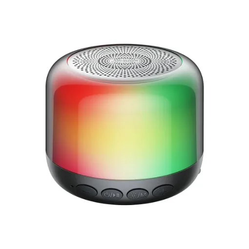 Picture of JR-ML03 Transparent RGB Wireless Speaker-black