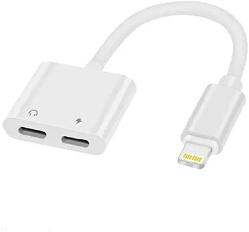 Picture of S-Y104 Ben Series double lightning adapter-White