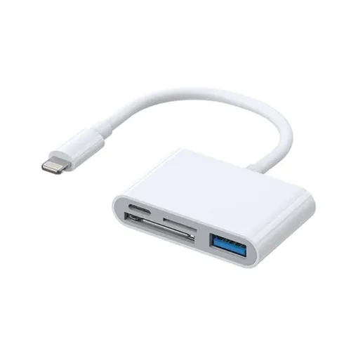 Picture of S-H142 Lightning to USB OTG card reader 7cm-white