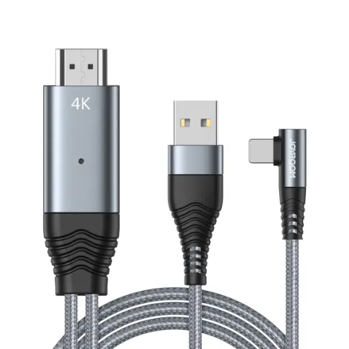 Picture of SY-35L1 Lightning to HDMI 4K mirroring cable 3m-gray