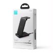 Picture of JR-WQN01 15W 3-in-1 Foldable Wireless Charging Station-Black