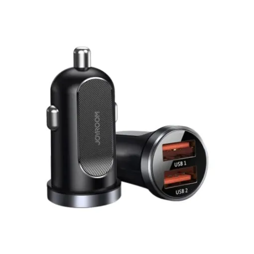 Picture of C-A09 30W dual QC3.0 smart car charger black