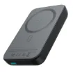 Picture of JR-W020 20W Mini magnetic wireless power bank 10000mAh Black With USB to Type-C 0.25m Cable