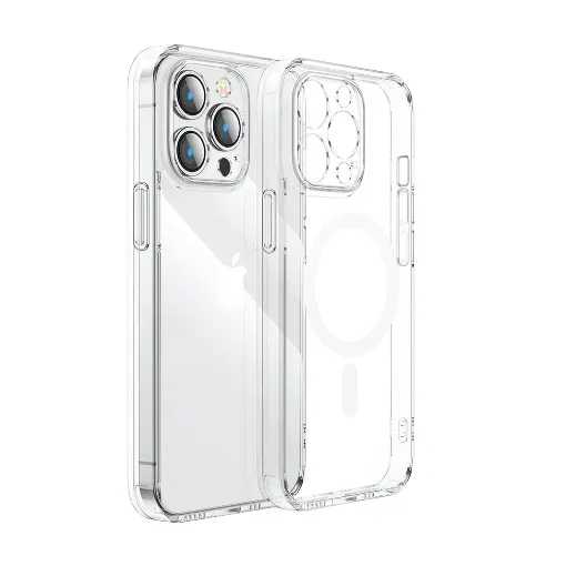 Picture of JR-14D5 Magnetic PC Phone Case for iP 14 Transparent