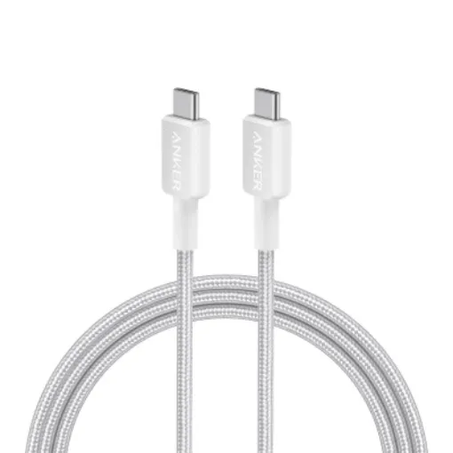 Picture of Anker 322 USB-C to USB-C Cable (6ft Braided) B2B - UN (excluded CN, Europe) White Iteration 1