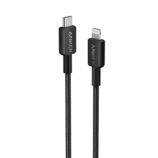 Picture of Anker 322 USB-C to Lightning Cable (3ft Braided) B2B - UN (excluded CN, Europe) Black Iteration 1