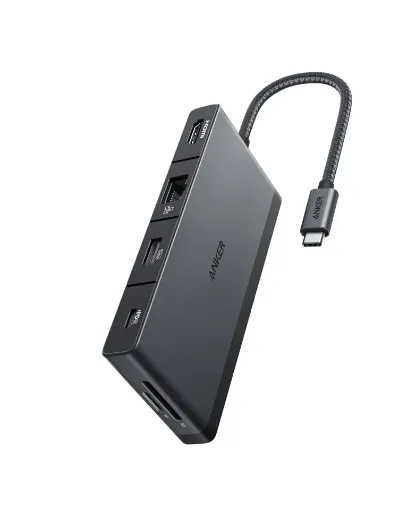 Picture of Anker 552 USB-C Hub (9-in-1, 4K HDMI) - Black