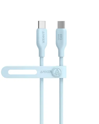 Picture of Anker 544 USB-C to USB-C Cable (Bio-Based 3ft) Blue 