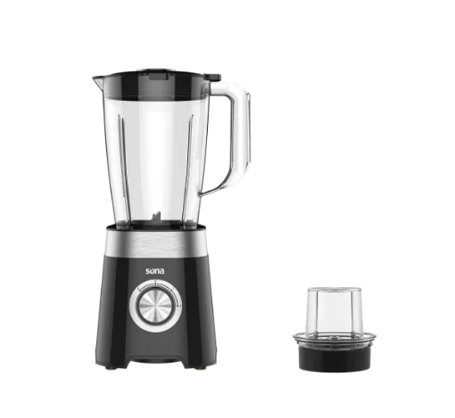 Picture of Sona Blender 500 W Black 1.5 L 2 speeds with grinder