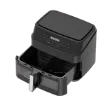 Picture of Sona Air Fryer 10 L Black 2600W With transparent drawer divider For cooking on two sides or one side