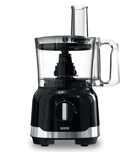 Picture of Sona Food Processor With accessories 800 W Black 2 Speeds