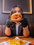 Picture of hot dog sandwich
