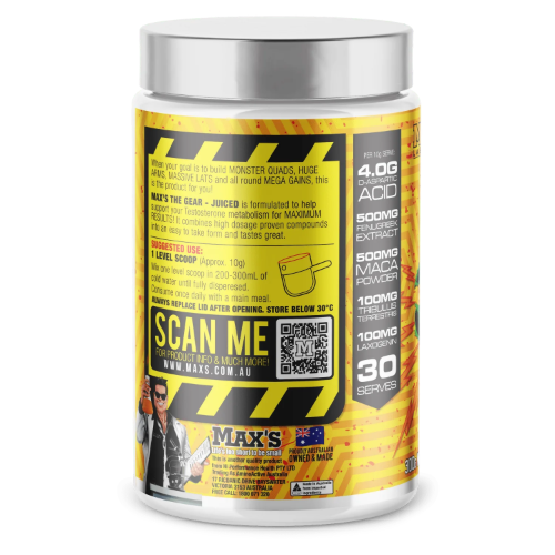 Picture of The Gear Juiced by MAX'S – Testosterone Support Formula!