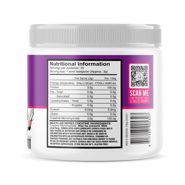 Picture of Max's Creatine Monohydrate