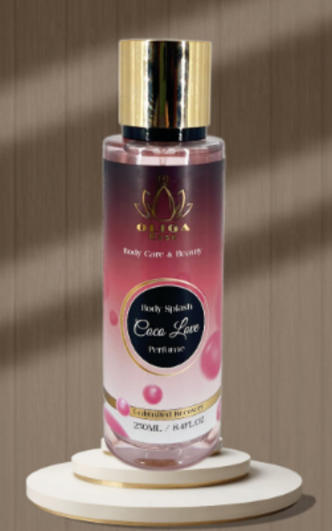 Picture of Oliga rose Body Splash for women coco love