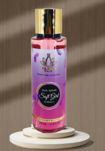 Picture of Oliga rose Body Splash for women soft girl