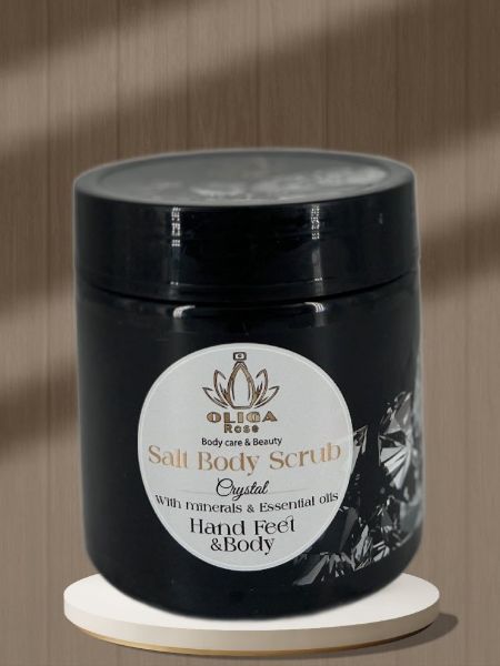 Picture of Oliga Rose Crystal Salt Body Scrub