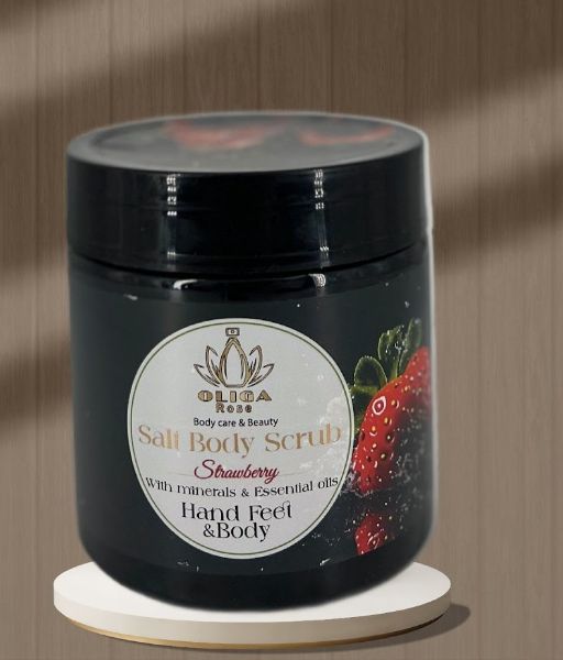 Picture of Oliga Rose Strawberry Salt Body Scrub