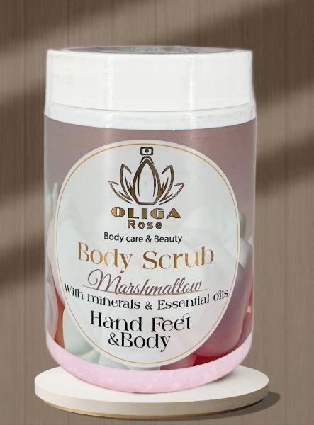 Picture of Oliga Rose Marshmallow Sugar Body Scrub