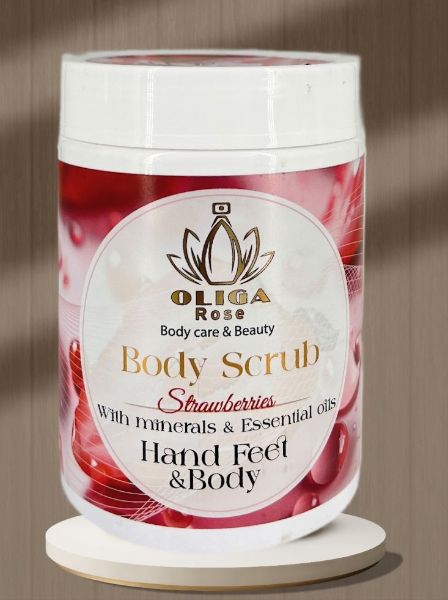 Picture of Oliga Rose Strawberry Sugar Body Scrub