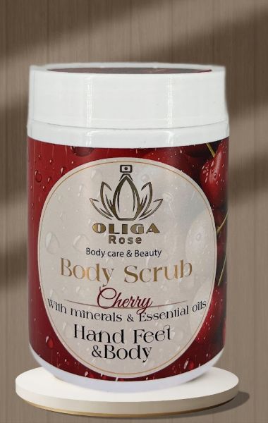 Picture of Oliga Rose Cherry Sugar Body Scrub