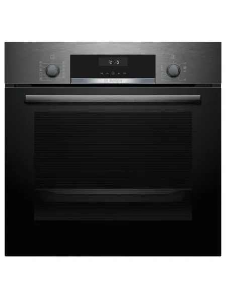 Picture of Built In Elec Oven 60cm Serie6 66Lit Hydrolytic Clean Black S.Steel