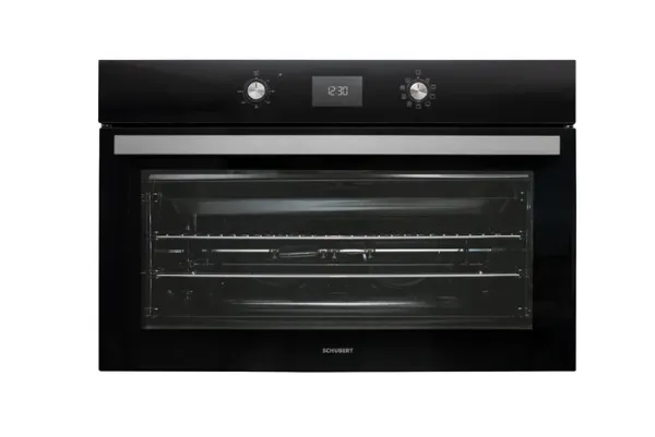 Picture of Built In Elec Oven 90cm 105Lit Black,Handel +Knobs Silver-Digital Screen-Auto-Off  Grill+Oven LT 9 5274 E