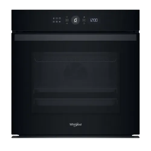 صورة فرن كهربائي مدمج من ويرلبول WOI4S8HM2SBA، 60 سم، 73 لتر، أسود، الحاسة السادسة