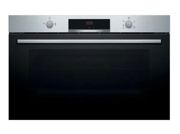 Picture of Built In Gas Oven 90cm Serie4 92Lit Black+S.Steel