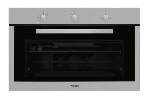 صورة فرن غاز مدمج بالكامل من ويرلبول MSA 3G3F IX، 90 سم، 105 لتر، ستانلس ستيل