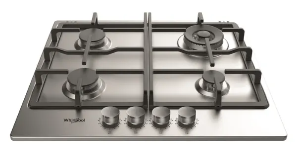 Picture of Built In Gas Hob 60cm Cast Iron S.Steel-AKR 353/IX