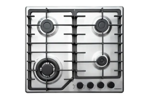 Picture of Built In Gas Hob 60cm S.Steel Cast Iron-DAIWA A6401I SDF - DAIWA A60401 I