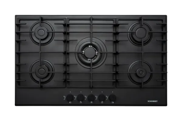 Picture of Built In Gas Hob 90cm Black Matt Cast Iron-ORION SLIM A9501SE SDF BLACK MATT