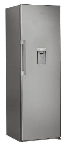 صورة ثلاجة A+، ٦٠ سم، ٣٦٦ لتر، بدون تجميد، خاصية الحاسة السادسة، موزع مياه من الفولاذ المقاوم للصدأ. وفر ١٥٪