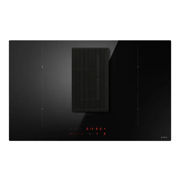 Picture of Nikola Tesla Hood+Induction Hob 83cm 550m3/h Black Glass BL/F/83